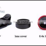 Wholesale Universal Clip-on 0.4x Super Wide Angle Phone Lens for IPhone Ipad Samsung Mobile Phone Camera Lens thumbnail-2