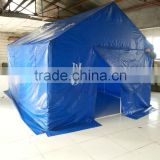 blue color PVC big tent for outdoor usage