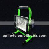 Outdoor IP65,portable Design,CE/RoHs,Bridelux Chip,50W 30W 20w Flood Light Cob 10w Led Rechargeable Floodlight