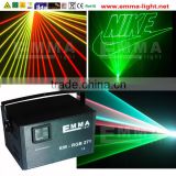 DHL RGB 5000mw 5W full color animation laser Stage Lighting ilda 25kpps Red 635nm Beam show system Disco laser, free shipping