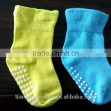 cheap colorful cute Baby non-skid trampoline socks