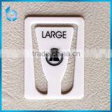 Hangzhou Lambin Customs Silk Screen Printed Plastic Label Tag for Luggage