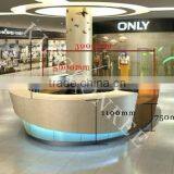 Custom Made Solid Surface Acrylic Translucent Reception Desk