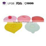 2014hot -selling Durable Silicone Cup Lids, Silicone Coffee Cup Cover ,silicone Mug Cover
