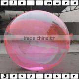 Cheap Pink Inflatable Water Ball at Low Price,funny Water Roller Ball for Sale