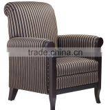 luxury leather lounge chair/single seater sofa chairs HDL1904