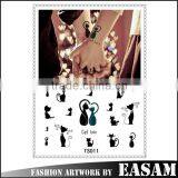 2015 Cat Design Temporary Tattoo Sticker/body Tattoo Design thumbnail-1