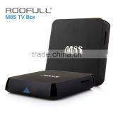 2015 Christmas Hot New KODI Fully Pre-loaded M8 H.265 4K BT 4.0 AP6330 Android 4.4 Quad Core M8S Amlogic S812 tv Box Paypal Okay thumbnail-2
