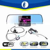 model 3450 WIFI Wireless Car Parking Assistance Backup System Rear View mirror Camera for car