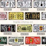 Metal Auto Vehicle Plate Hanging Lisence Decors thumbnail-1