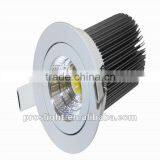 Round COB 13w Recessed Downlight