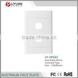LY-FP163 3 Port RJ5 LiYuan Australia Face Plate Wall Outlet