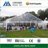 Large curve tent for tennis sport