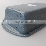 Non-stick Carbon Steel Metal Baking Tray Mould Marble Enamel Coating Loaf Pan thumbnail-4