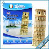3D Puzzle for LEANING TOWER Model thumbnail-1