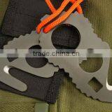 OEM Outdoor Stainless Steel Carabiner For Climbing 01 Lifesaving Tools Card Knife UDTEK00212