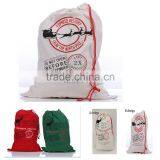 Monogram Christmas Burlap Santa Sack thumbnail-4