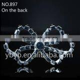 Hot ! Small Rhinestone Ribbon Button For Wedding Invitation-897 thumbnail-3