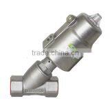 2 Way Full Stainless Steel Angle Seat Valve With Pneumatic Actuator thumbnail-1