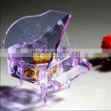 Complete Beautiful Elegant Crystal Piano Souvenir Crystal Souvenir for Baby Baptism thumbnail-1