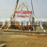 Outdoor Playground Pirate Ship Rides With Trailer for Sale thumbnail-5