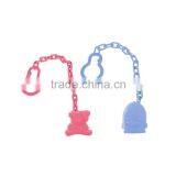 Food Grade Bear Plastic Bpa Free Baby Pacifier Clip thumbnail-2