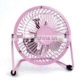 New Arrival Computer Fan For Sale Mini Ideal Home Bedroom Office Tabletop Fan Super Mute PC Computer Laptop Metal USB Cooler thumbnail-1