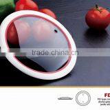 Multi-size Chinese Glass Lid With Silicon Glass Cover thumbnail-1