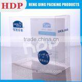 Custom Made Folding Rectangular Clear Plastic Box