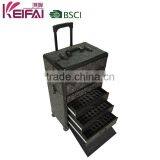 2 In 1 Nylon Nail Polish Trolley Case With 4 Wheels thumbnail-3