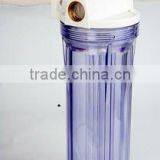 10" 20'' Transparent /white/blue Plastic Water Filter Housing,1/2", 3/4",1" thumbnail-2