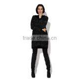 Pretty Steps 2015 Fashion Long Sleeve Black Long Winter Pullover Women Loose Sweater Tops thumbnail-1