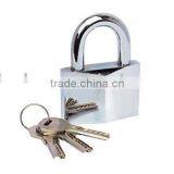 CHROME-PLATED BRASS PADLOCK thumbnail-1