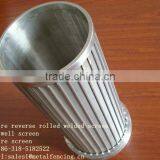 V Wire Reverse Rolled Welded Oil Well Screen