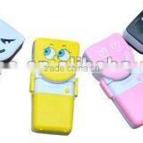 2013 New Mini Portable No-leaf Air Condition Foldable Fan USB Desktop