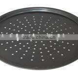 Carbon Steel Round Perforated Pizza Pan & Non-toxic Pan thumbnail-1