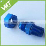 Aluminum Straight AN10 1/8 NPT Inch Male Fitting AN to NPT Adaptors thumbnail-1