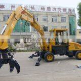Material Handlding Grab Crane Municipal Solid Waste Grapple thumbnail-1
