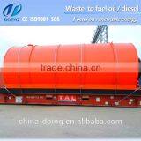 High Grade Waste Tyre Oil Recycling Pyrolysis Machine Exported to Malaysia thumbnail-4