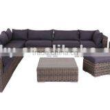 rattan new design corner sofa