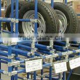 plastic coated pipe for tire storage rack