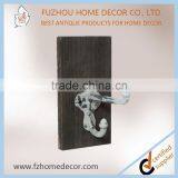 Promotional Antique Metal Hook on Wood Plank for Wall Decoration thumbnail-4