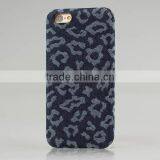 Denim Fabric Leather Card Slots Flip Phone Case for IPhone6 Case Wallet thumbnail-2