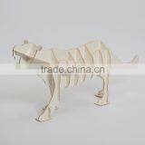 Wood Carving Living Tiger Shape Arts Design, Yiwu Factory Direct Wholesale Price With Good Quality thumbnail-2