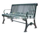 Economic Outdoor Cast Iron Bench thumbnail-5