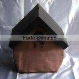 Antique Bird House,Small Bird Houses,Metal Bird House,Iron Bird House,Decorative Bird House,Hanging Bird House thumbnail-1