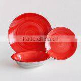 Stoneware Hand Painting Dinner Set,18pcs Ceramic Dinnerware Set With Hand Painting,hand Painted Ceramic Dinnerware Set thumbnail-4