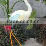 Animal Ornaments Metal Crane thumbnail-3