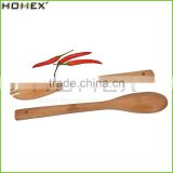 Multi Shape Cooking Customer Bamboo Kitchen Utensils