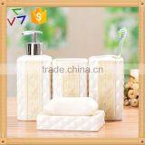 4pcs Ceramic Bath Room Accessory thumbnail-1